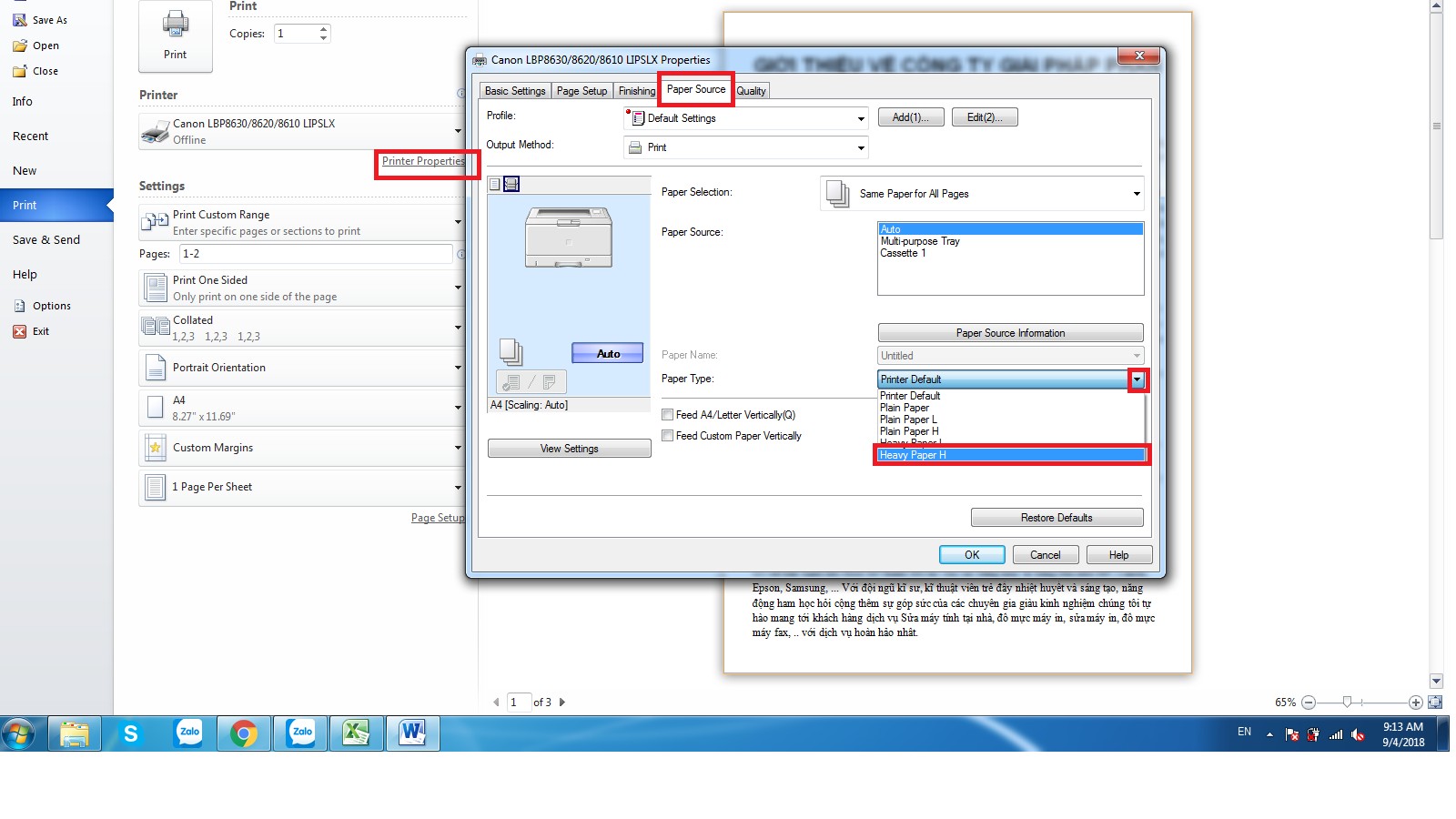 Máy in A3 Canon 8630 với thiết kế chuyên nghiệp và khay giấy đa năng