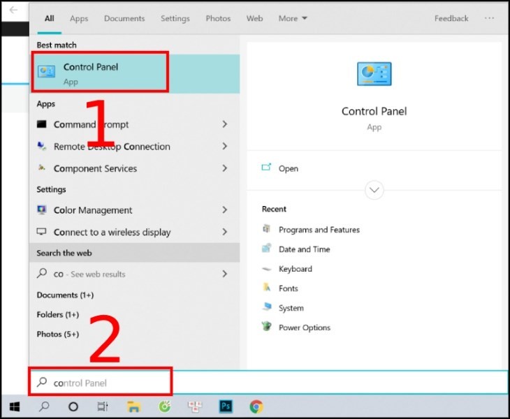 Khởi động lại dịch vụ Print Spooler để khắc phục lỗi máy in không nhận lệnh