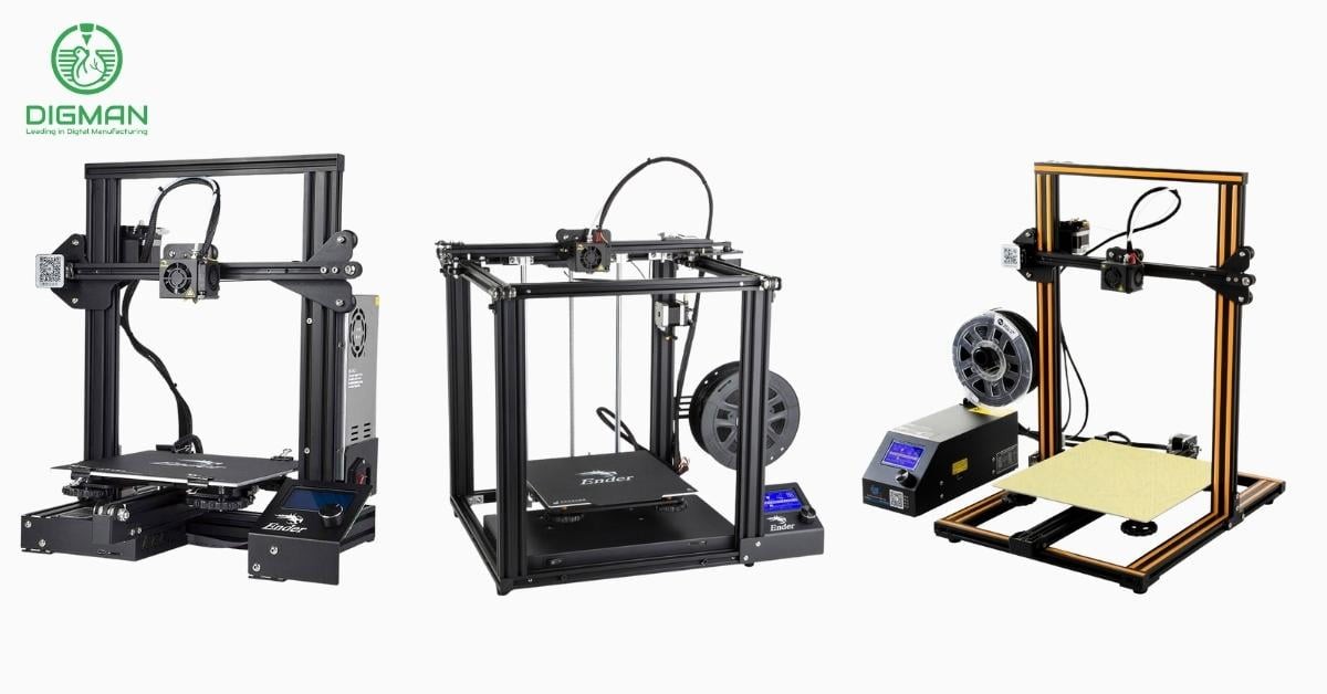 Các dòng máy in 3D FDM giá rẻ phổ thông