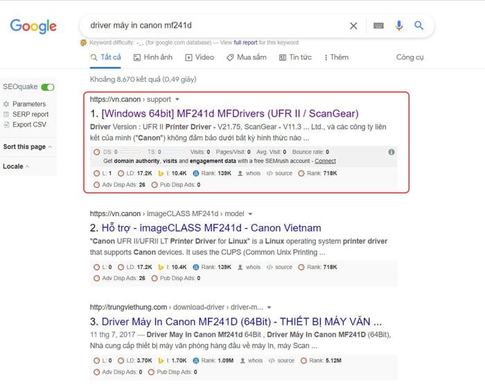 Tải xuống phần mềm driver cho máy in mới