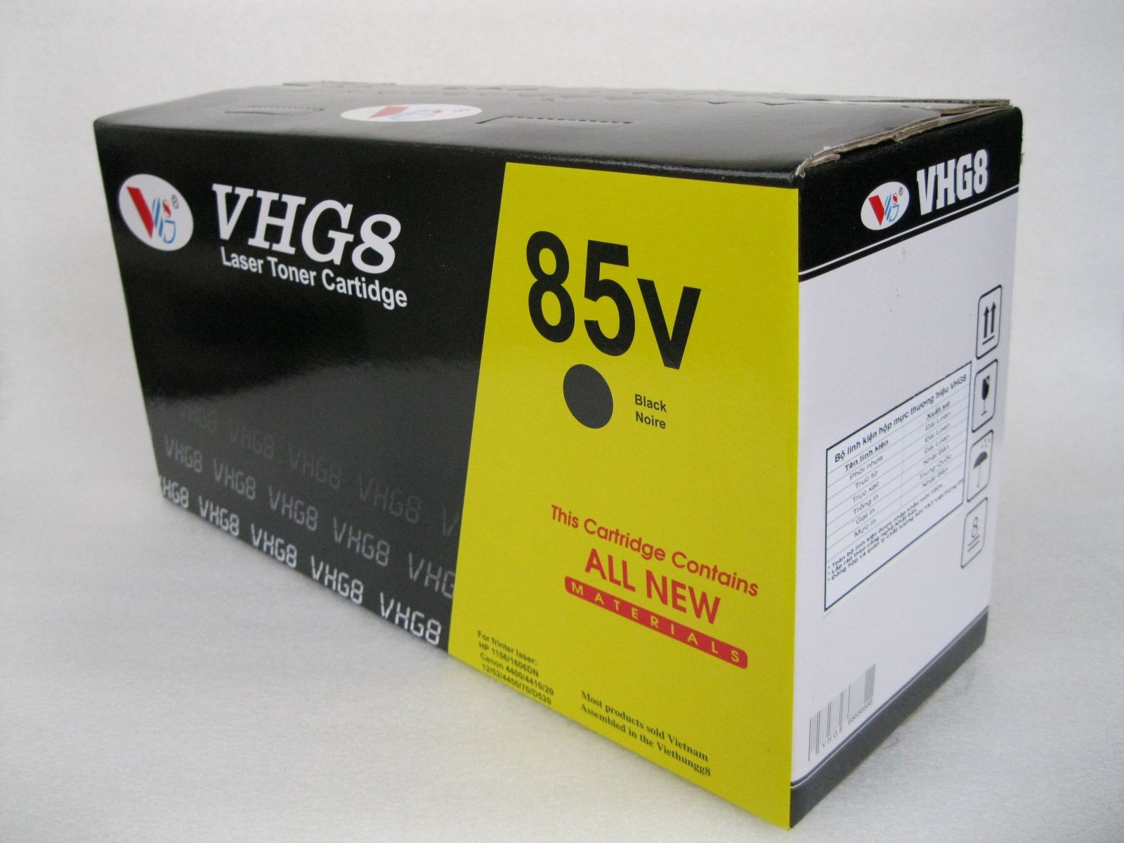 Hộp mực 85A thương hiệu chất lượng cao cho máy in HP P1102