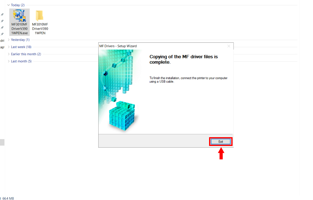 Kết nối máy in Canon MF3010 với máy tính qua cáp USB