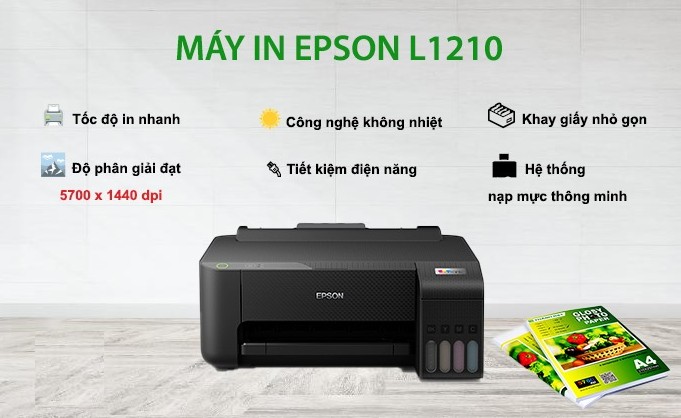 Máy in phun mực liên tục Epson L1210