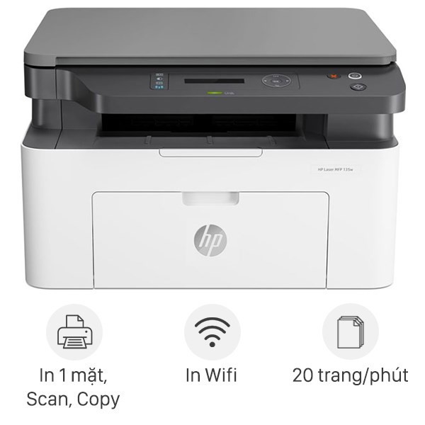 Máy in HP LaserJet MFP 135w Wifi đa chức năng