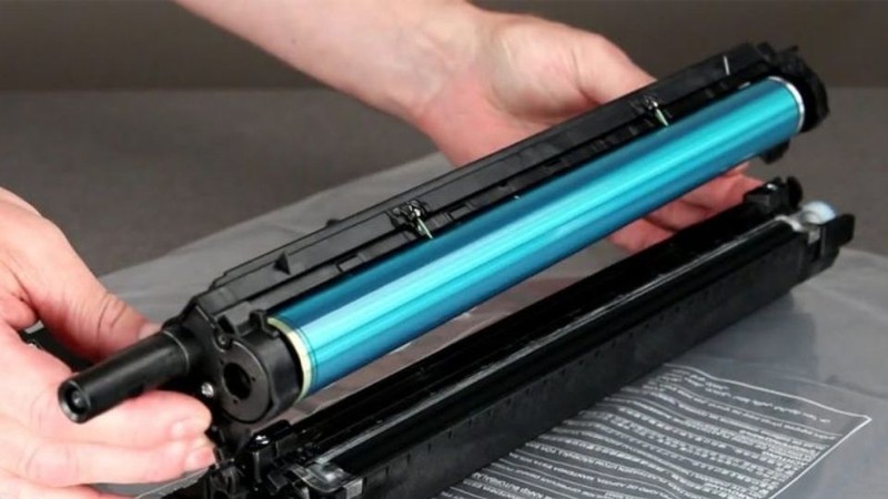 Trống (drum) của hộp mực máy in laser