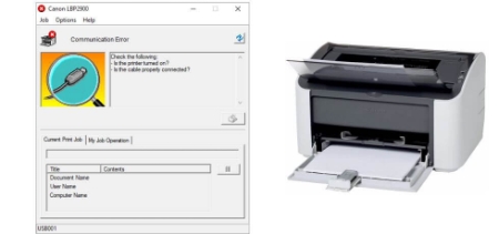 Khắc phục lỗi không kết nối được máy in Canon 2900