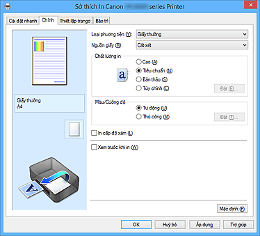 Hướng Dẫn Chỉnh Độ Đậm Máy In Canon Chuẩn Xác