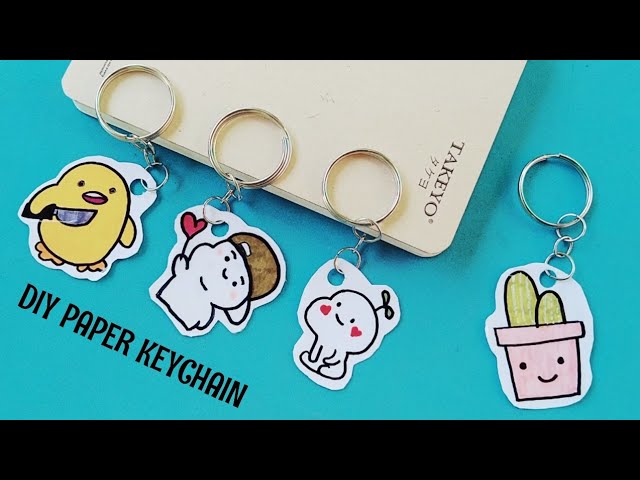 Cách làm móc khóa in hình đơn giản tại nhà