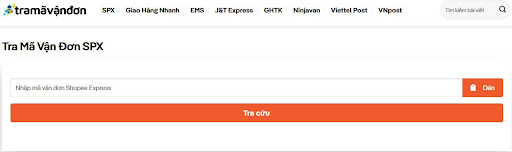 Tra Mã Vận Đơn SPX Nhanh & Chính Xác
