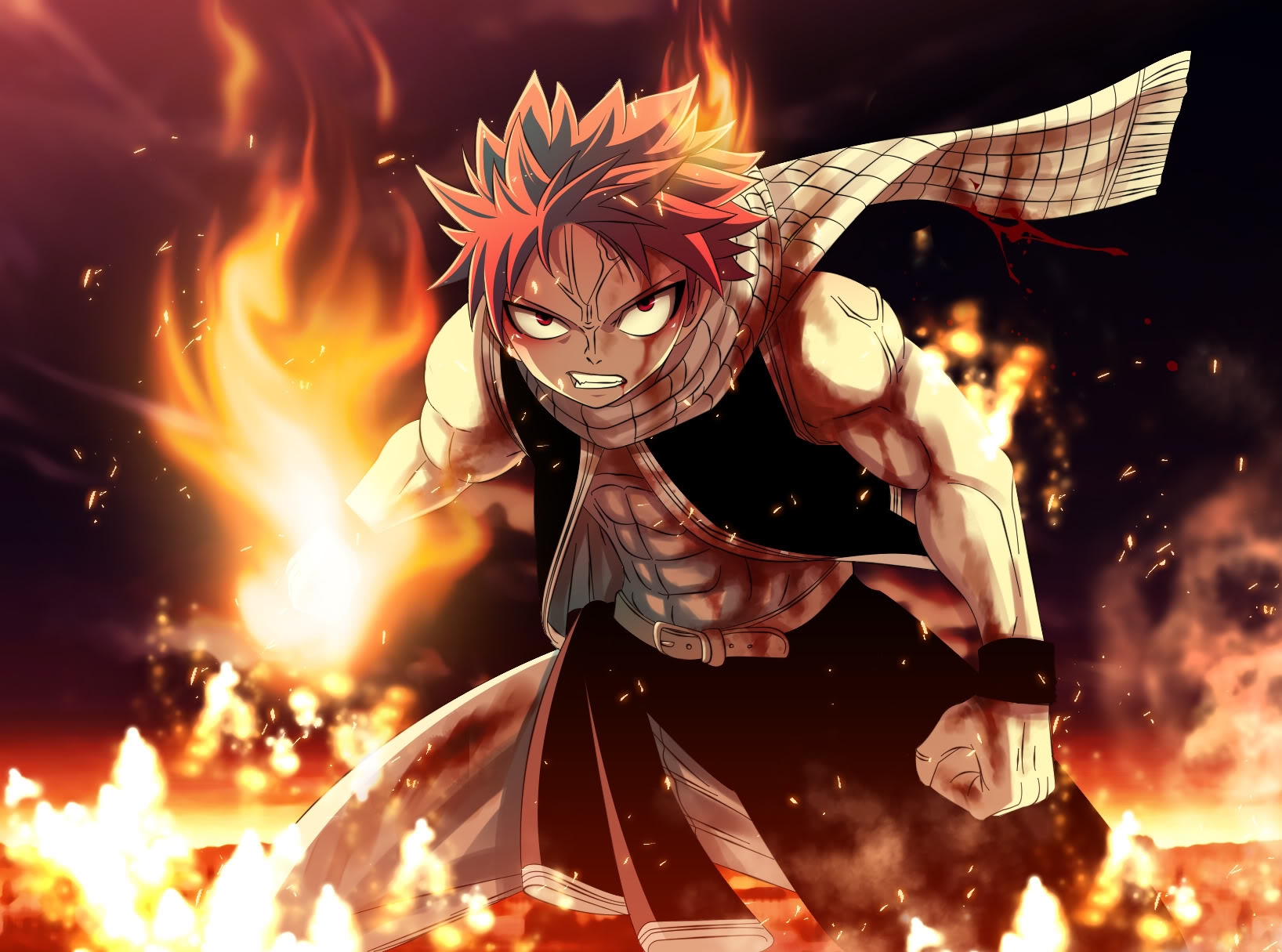 Hình nền Anime Fairy Tail hấp dẫn và đầy màu sắc