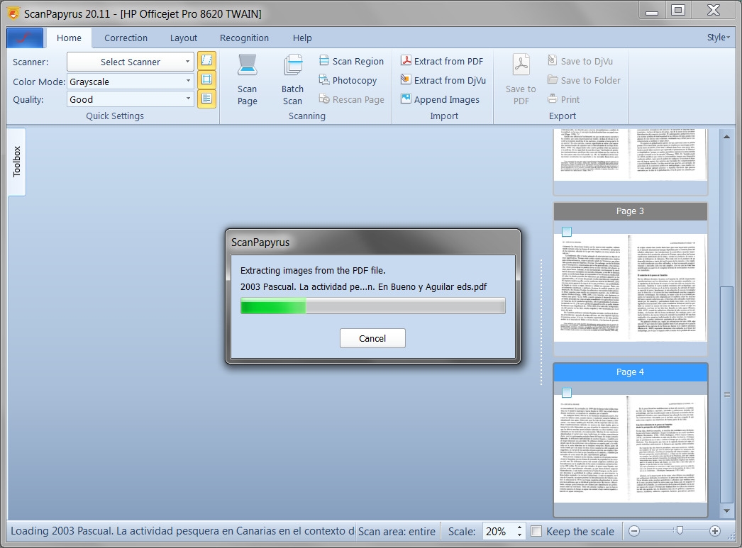 ScanPapyrus tối ưu việc scan văn bản trên máy tính với tính năng hàng loạt