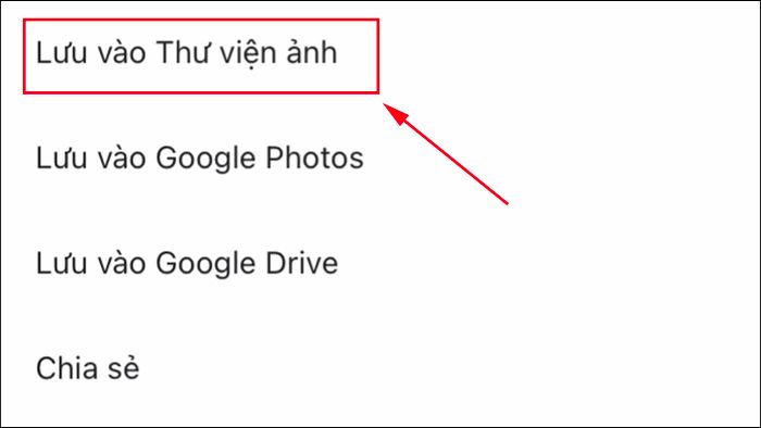 Lưu ảnh vào Thư viện ảnh iPad từ email