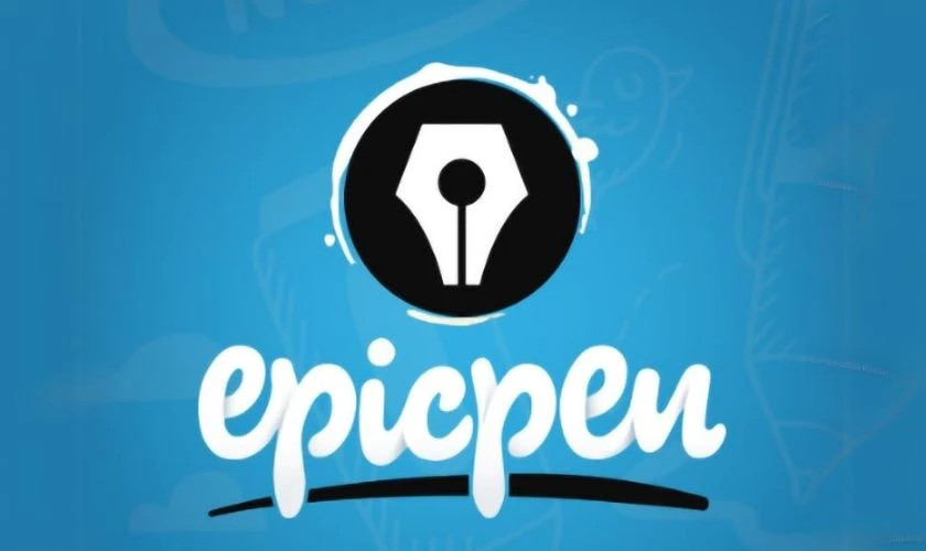 Giao diện Epic Pen trực quan giúp bạn dễ dàng vẽ màn hình máy tính