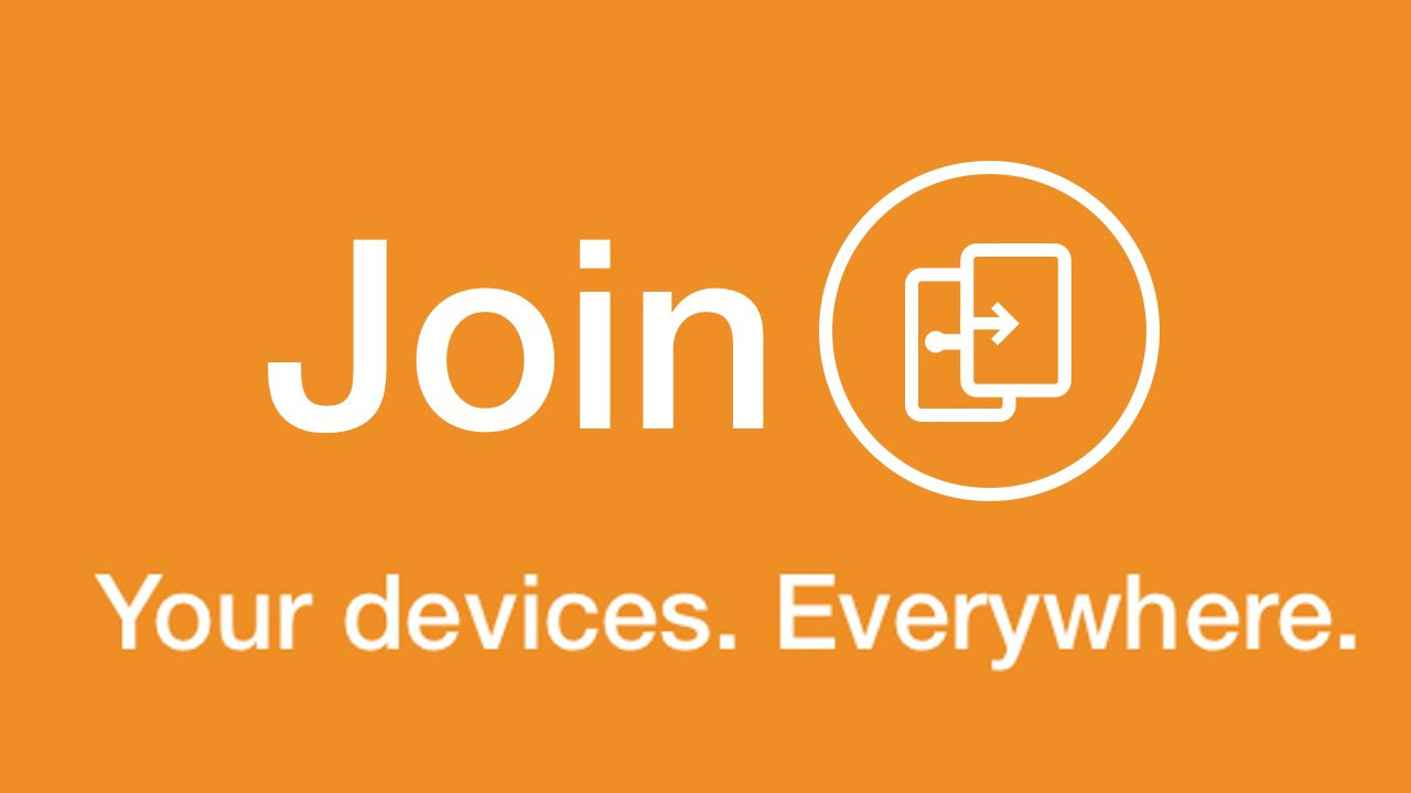 Điều Khiển Điện Thoại Bằng Máy Tính Hiệu Quả Giao diện ứng dụng Join giúp điều khiển điện thoại bằng máy tính