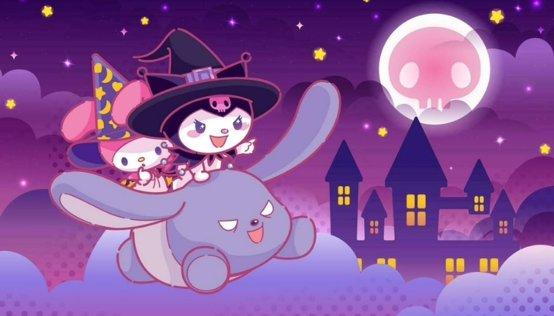 Hình nền Kuromi siêu đáng yêu cho máy tính