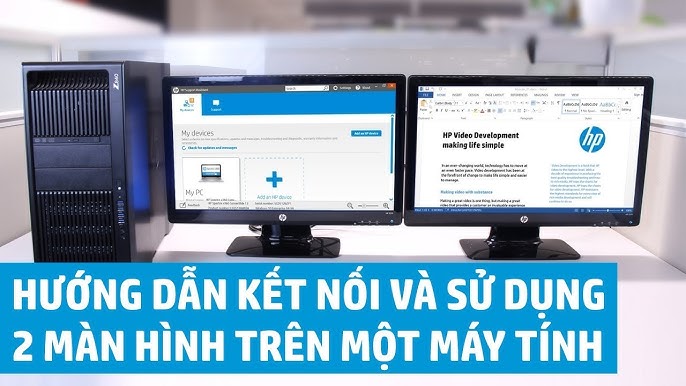 Cách Kết Nối Màn Hình Máy Tính Với CPU, Laptop Thành Công