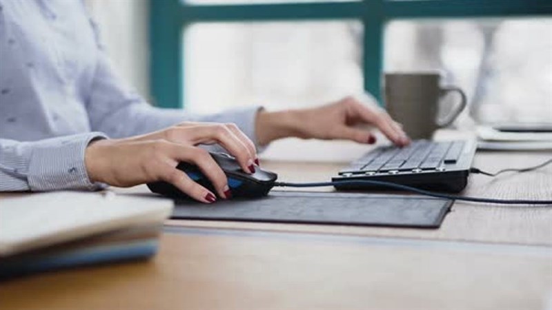 Giao diện chính của Mouse Event Test Page để kiểm tra chuột