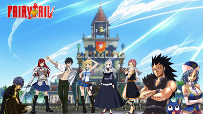 Hình ảnh anime Fairy Tail đầy thú vị