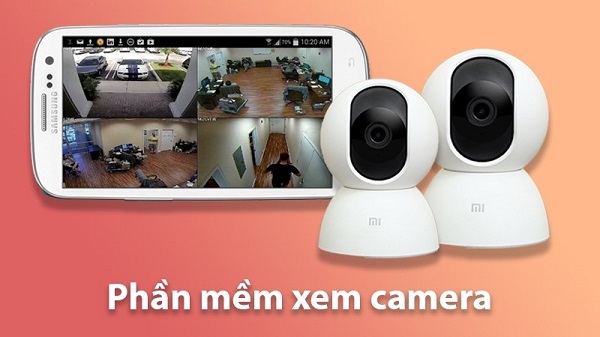 Giao diện phần mềm xem camera IP trên máy tính