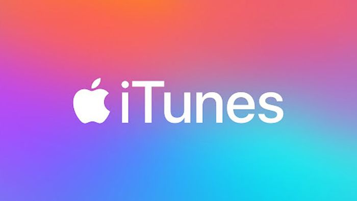 Giao diện iTunes với thư viện nhạc và các tab chức năng
