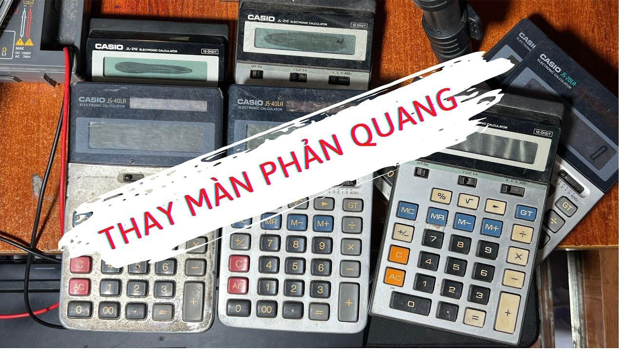 Bảo quản máy tính Casio bền lâu