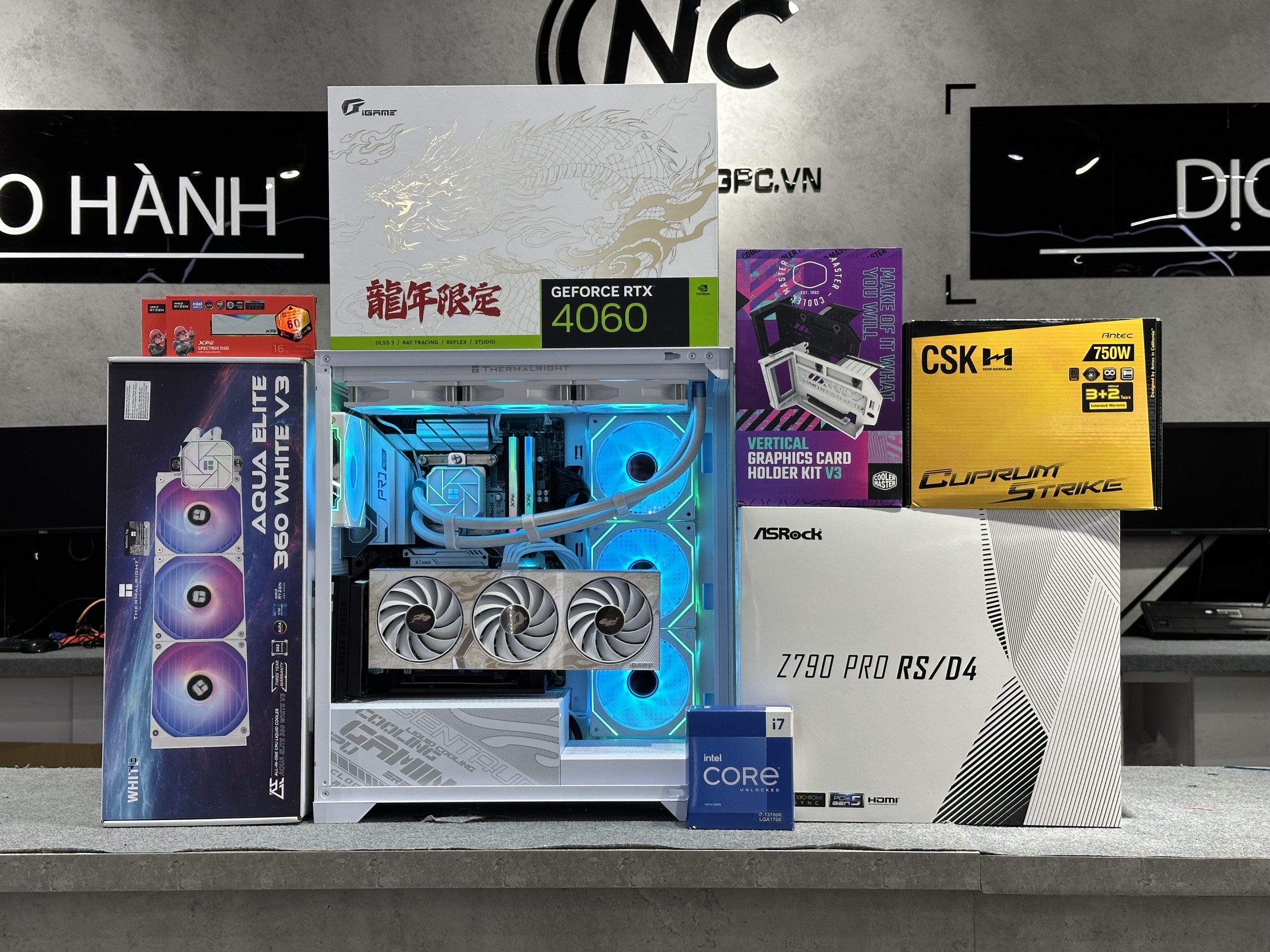 Bộ PC đồ họa Intel Core i7 13700K tối ưu hiệu năng MicroStation