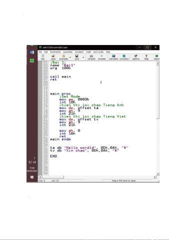 Bài tập kiến trúc máy tính: Tổng hợp và lời giải chi tiết Bài tập kiến trúc máy tính: Tổng hợp và lời giải chi tiết