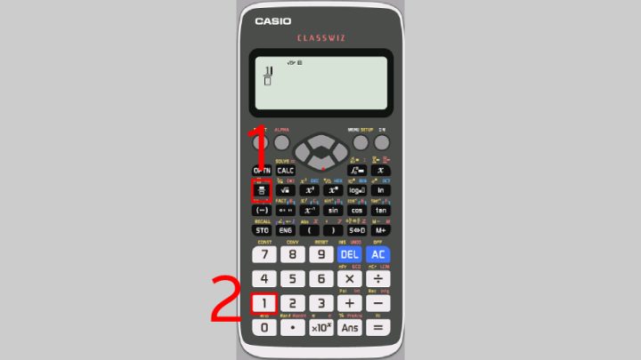 Nhập công thức phân số để tính cot