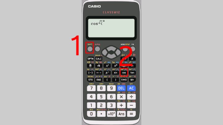 Cách Tính Cos Trên Máy Tính Chuẩn Xác Nhất