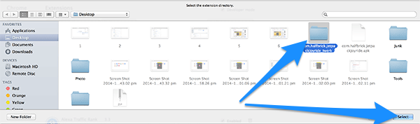 Tải tiện ích ứng dụng Android đã được chuyển đổi vào Chrome từ thư mục đã lưu