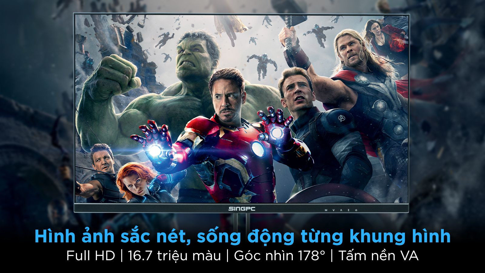 Màn hình máy tính Full HD: Lựa chọn tối ưu cho mọi nhu cầu Màn hình máy tính Full HD: Lựa chọn tối ưu cho mọi nhu cầu