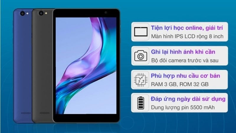 Masstel Tab 8.2 cho bé học
