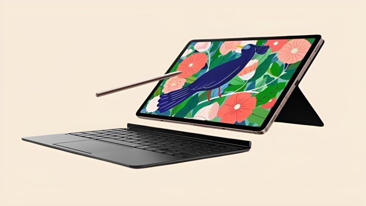 Máy tính bảng Galaxy Tab S7 - Top máy tính bảng Samsung có bàn phím