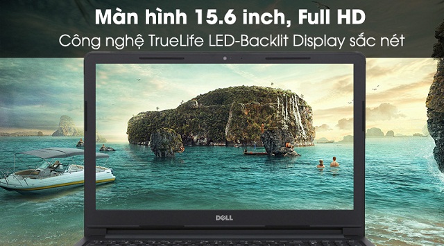 Màn hình lớn Full HD của Dell Inspiron 15 3576