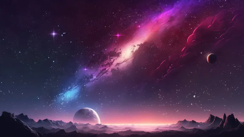 Hình nền galaxy 4K, siêu nét và hoàn hảo cho mọi kích thước màn hình