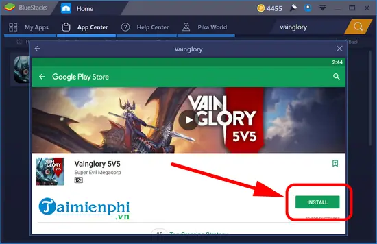 cách tải vainglory trên máy tính cách tải vainglory trên máy tính
