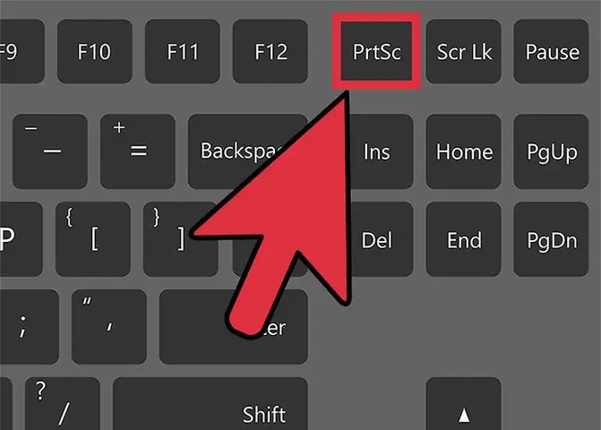 chụp màn hình máy tính win