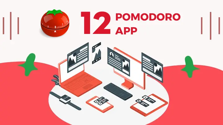 đồng hồ pomodoro trên máy tính