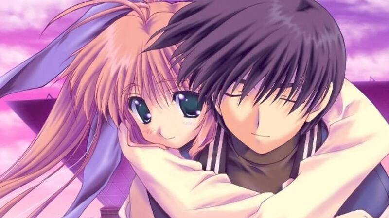 Ảnh nền máy tính hoạt hình các cặp đôi dễ thương 2