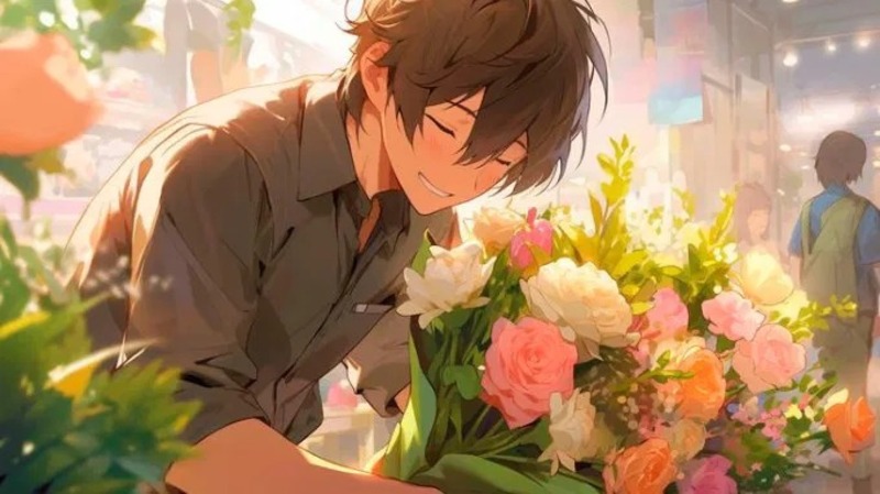 Ảnh nền máy tính hoạt hình nhân vật nam cute 4